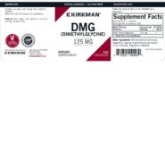 DMG (Dimethylglycine) 125 mg Capsules - Hypo 250 ct - Image 3