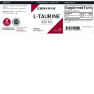 Alternative view of L-Taurine 325 mg Capsules - Hypo 250 ct