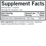 Alternative view of Selenium 100 mcg Capsules - Hypo 100 ct
