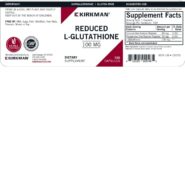 Reduced L-Glutathione 100 mg Capsules - Hypo 100 ct - Image 3