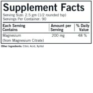 Alternative view of Magnesium Citrate Soluble Powder - Hypo 8 oz