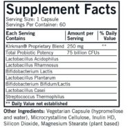 Alternative view of Super Pro-Bio™ 75 Billion Capsules - Bio-Max Series - Hypo 60 ct