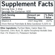 Alternative view of Mycellized Vitamin A Liquid - 30 ml / 1 fl oz