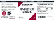 Alternative view of Magnesium Malate 1000 mg Capsules - Hypo 120 ct