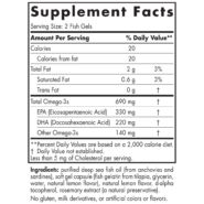 Alternative view of Omega-3 w/ Fish Gels - Lemon - 60 capsules