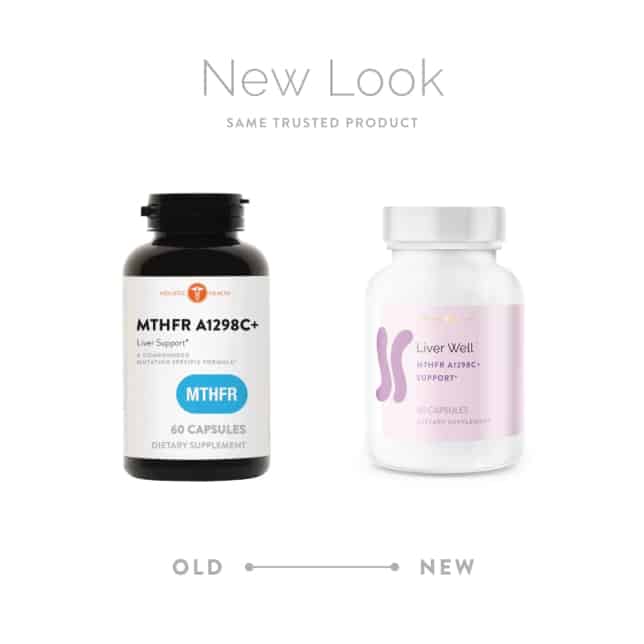 Liver Well MTHFR A1298C+ Support 60 Capsules - Image 2