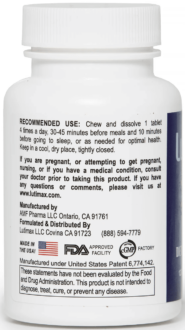 Luteolin Complex 200 mg Supplement - 120 Chewable tablets - Image 3