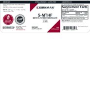 5-MTHF ([6S]-5-Methyltetrahydrofolate) 1 mg - Hypoallergenic - 120 capsules - Image 3
