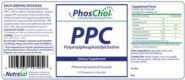PhosChol (600mg Vegetable) - 120 capsules - INGREDIENTS