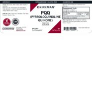 Alternative view of PQQ (Pyrroloquinoline Quinone) - Hypo 30 ct