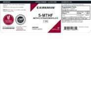 5-MTHF ([6S]-5-Methyltetrahydrofolate) 5 mg - Hypoallergenic 60 ct - Image 3
