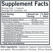 Lacto/Bifido 8-Strain Probiotic - 60 capsules - Image 2
