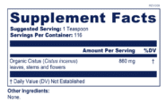 Cistus Incanus Tea facts