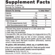 Alternative view of ProDHA Xtra120 softgels
