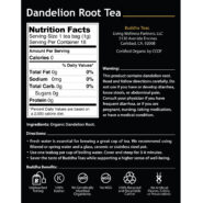 Alternative view of Dandelion Root Tea - 18 tea bags