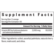 Alternative view of HYDROX-ADENO B12 - 60 LOZENGES