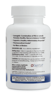 Alternative view of Mirica® - Palmitoylethanolamide (PEA) and Luteolin - 60 capsules