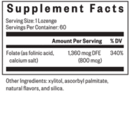 Alternative view of Folinic Acid Lozenge 60 loz