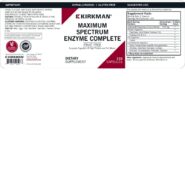 Maximum Spectrum EnZym Complete/DPPIV Fruit Free Isogest Formula 120ct - Image 3