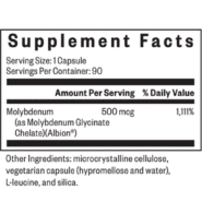 Molybdenum 500 facts