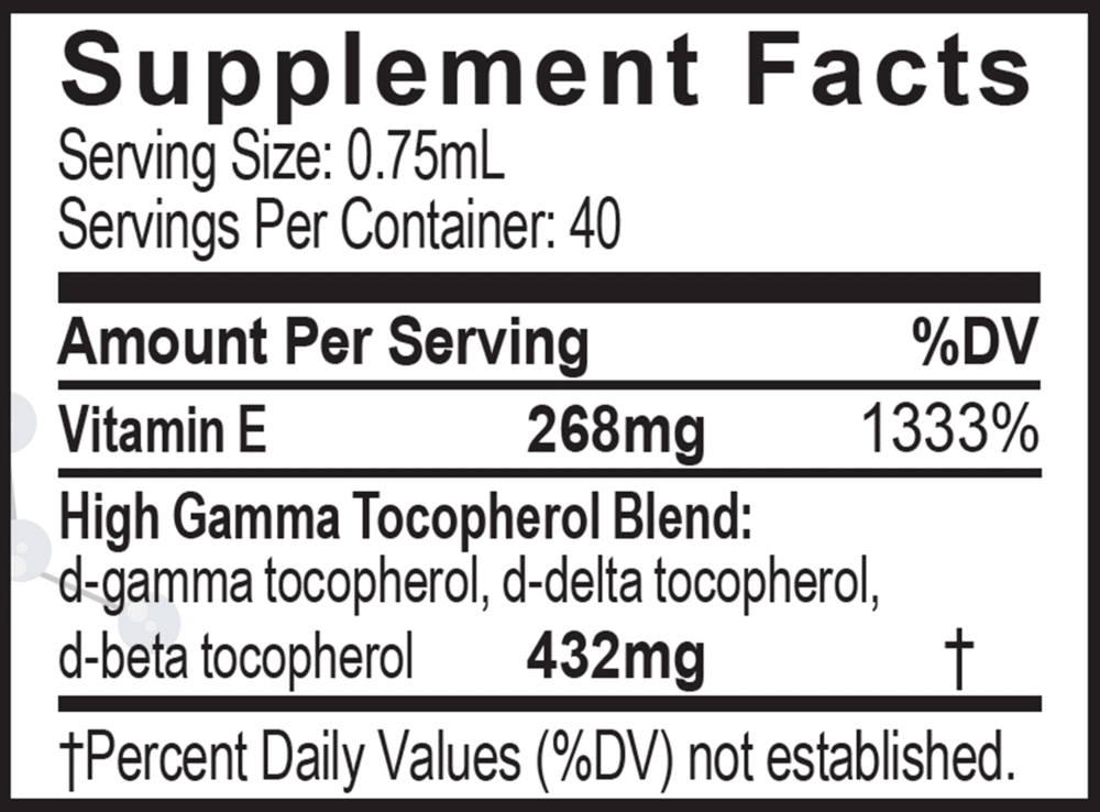 Unique E Tocopherols Oil A.C. Grace facts