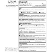 V Clear EPs 7630 Original Flavor facts