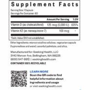 Vitamin D3 + K2 facts