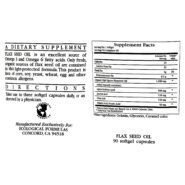 Organic FlaxSeed Oil 1000mg
