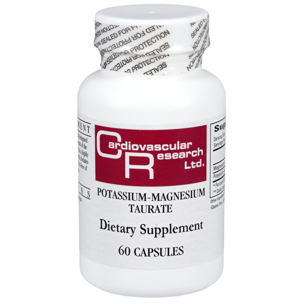 Potassium-Magnesium Taurate (Mg 45 mg:K 99 mg) - 60 capsules