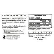 Zinc Picolinate 25mg