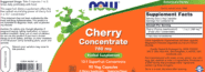 Cherry Concentrate 750 mg 90 vegcaps