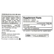 Policosanol 20mg - 120 capsules