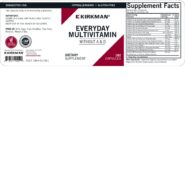 EveryDay Multi-Vitamin w/o Vitamins A & D - Hypoallergenic - 180 capsules - Image 3