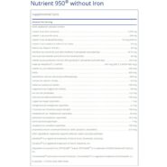Nutrient 950 W/O Iron