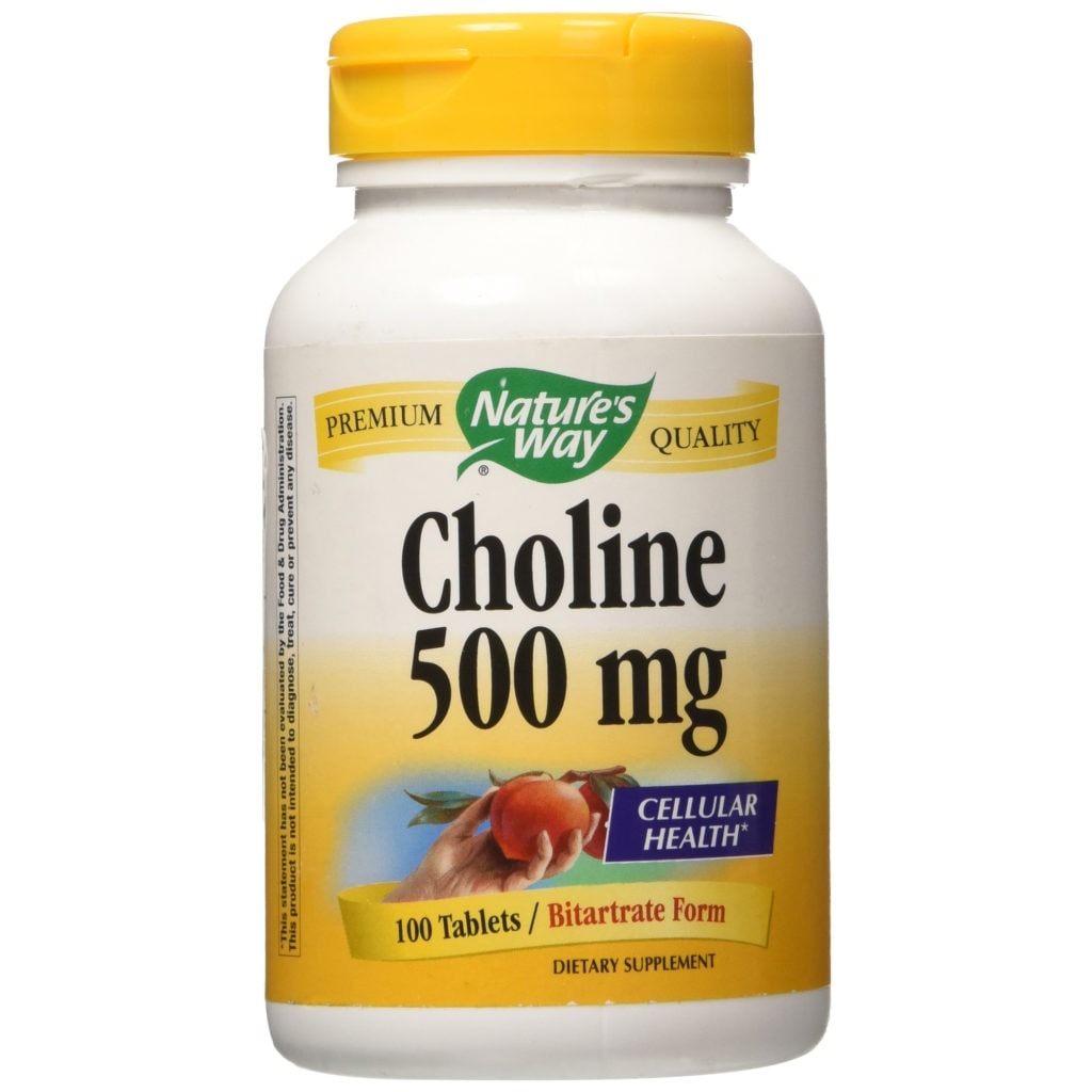 Buy Choline 100 tablets Supplement Online Spectrum Supplements