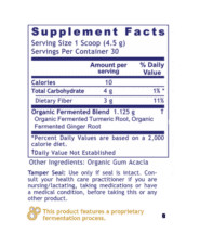 Fermented Turmeric Plus, Premier