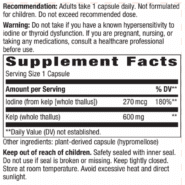 Kelp 600mg - 100 capsules - Image 2