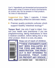 Probiotic Caps, Premier