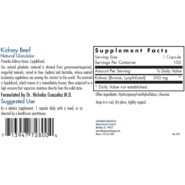 Kidney Beef Natural Glandular