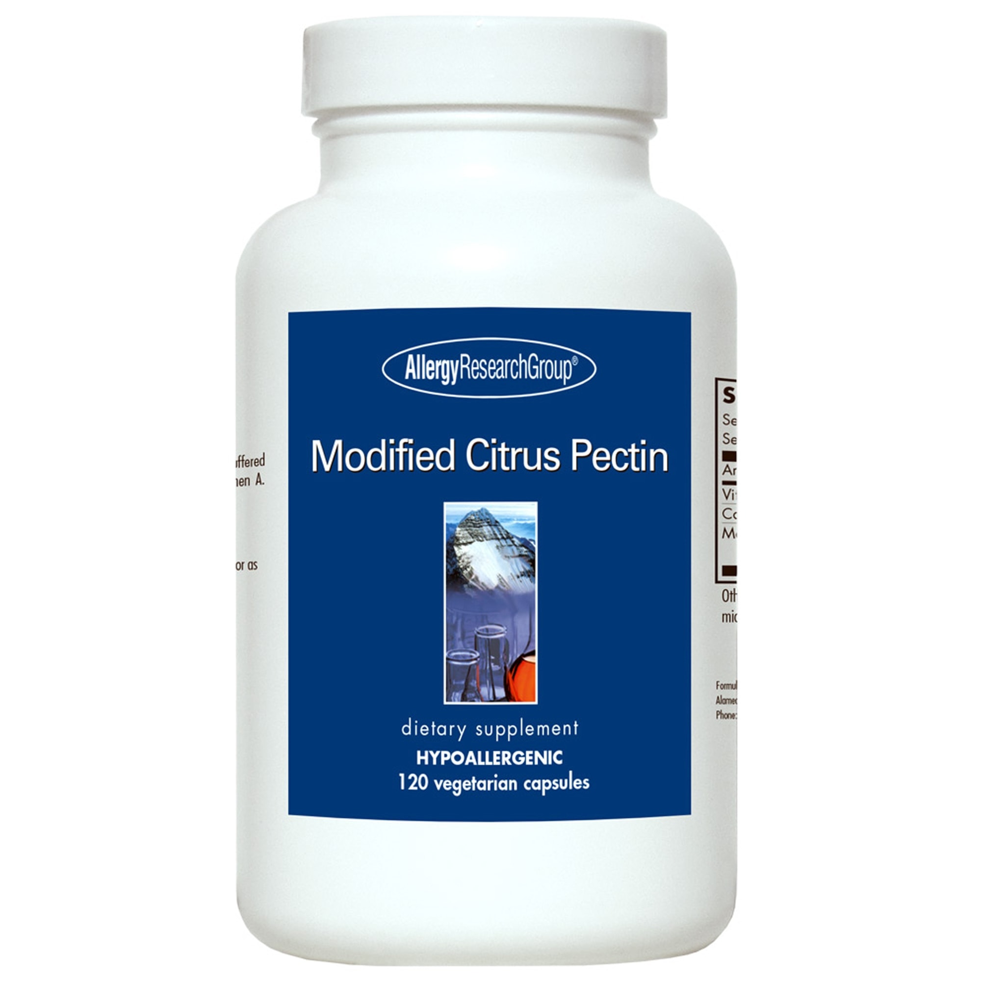 Modified Citrus Pectin 120 capsules Spectrum Supplements