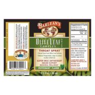 Olive Leaf Complex Throat Spray Peppermint