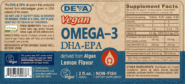 Vegan Liquid DHA-EPA lemon 2 oz