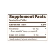 Immediate Release Resveratrol from resVida 100mg