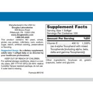Natural Vit E Complex 400 I.U.