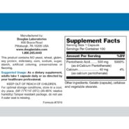 Pantothenic Acid 500mg