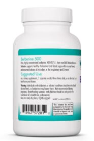 Alternative view of Berberine 500 90 Vegetarian Capsules