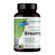 Alternative view of B-Healthy® Complex with B-12 - 120 vcaps (2 Month Size) VEGAN & Coenzymated