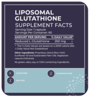 Alternative view of Liposomal Glutathione - 60 capsules
