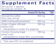Glucosamine MSM w/Joint Comfort 180vcaps - Image 3