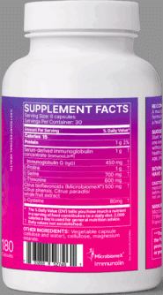 MegaMucosa Capsules - 180 capsules FACTS